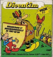 Scan de la couverture Dicentim Poche du Dessinateur Jacques Kamb